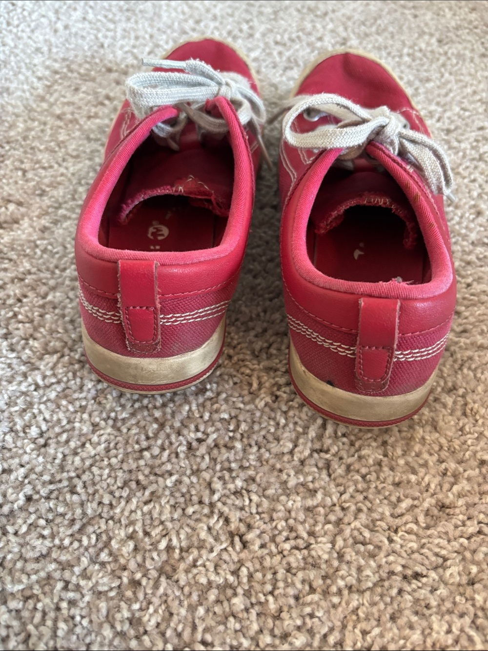 Merrell Raspberry Canvas Low-Top Sneakers - Picture 3 of 7